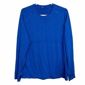 Lululemon Blue Long Sleeve Athletic Top